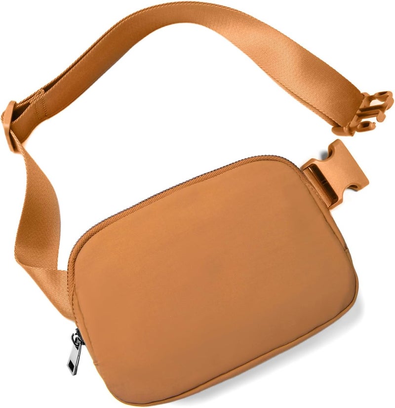 Gitus Belt Bag for Women Fanny Pack Crossbody Bags for Women Fashion Waist Packs with Adjustable Strap Gifts for Teenage Girls Women Men (Yellow) - Image 1